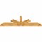 Ekena Millwork Saratoga Timber Gable Bracket, Western Red Cedar, 108"W x 31 1/2"H x 6"D x 6"F, 7/12 Pitch GBW108X31X0606SAR00RWR - alternate 3